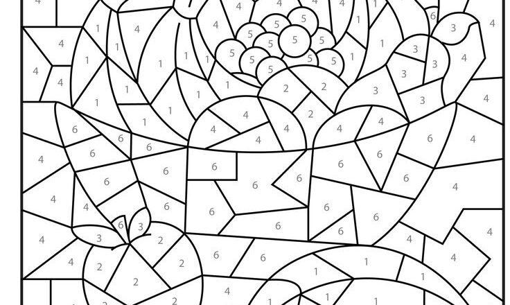 Free Printable Color By Number Coloring Pages Best Coloring Pages For Kids