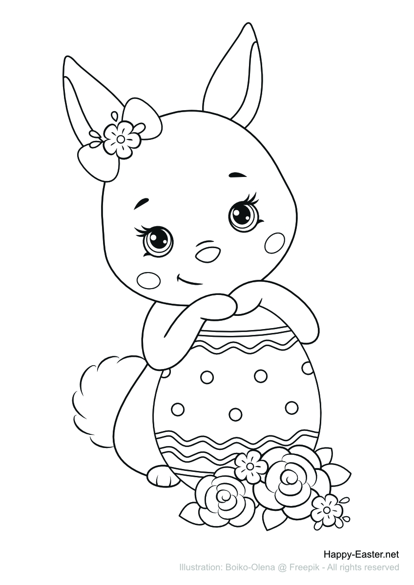 easter bunny colouring pages printable easter bunny colouring pages printable
