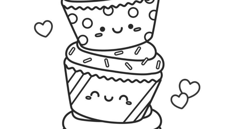 Free Printable Cupcake Coloring Pages Cute Coloring Pages For Kids