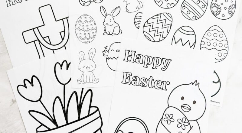 Free Printable Easter Coloring Pages For Kids Fox Farm Home