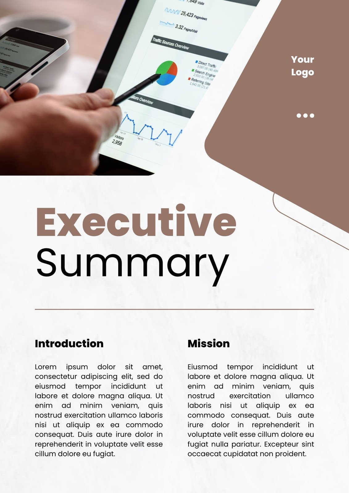 Free Printable Executive Summary Templates Canva