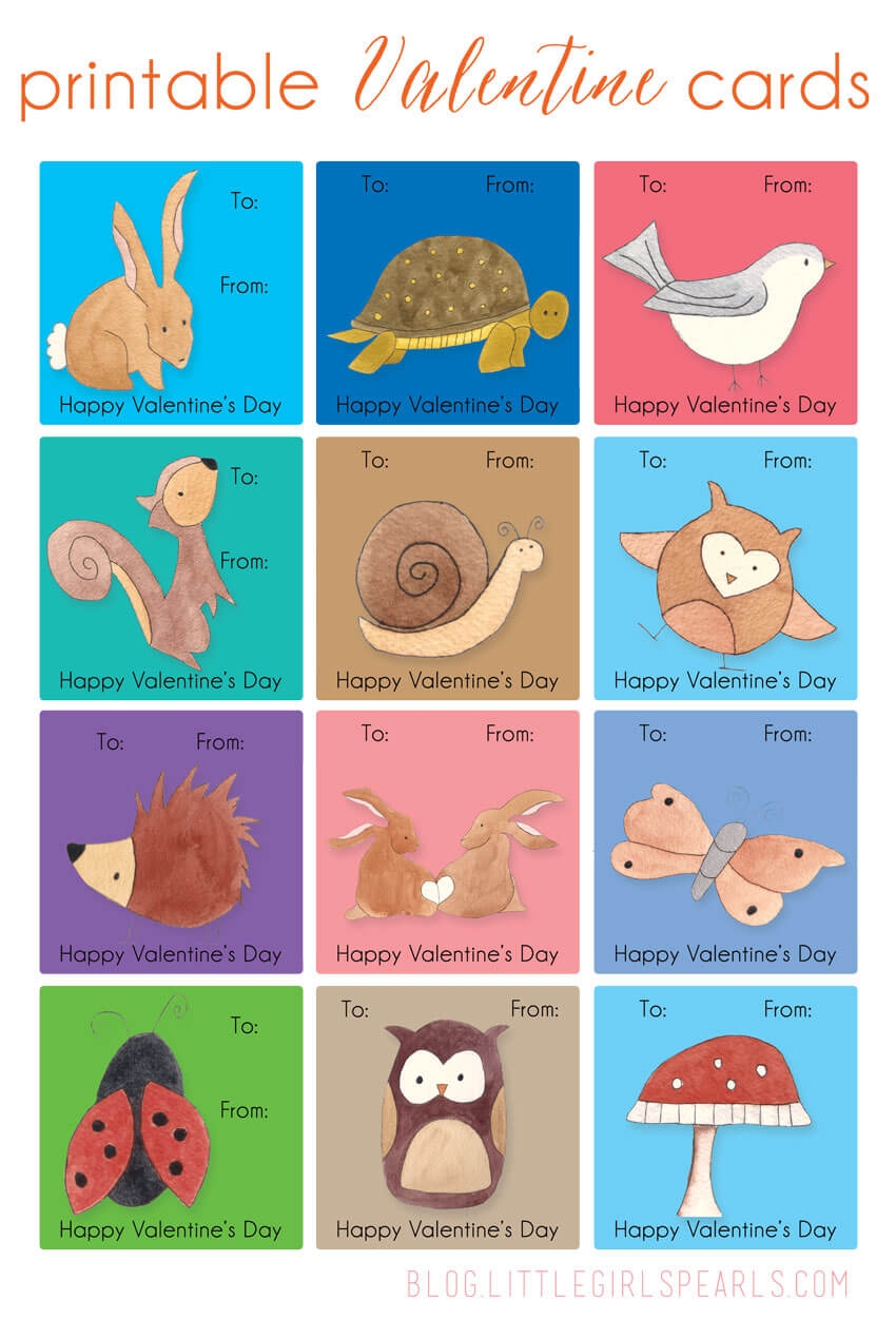 printable valentines cards for kids