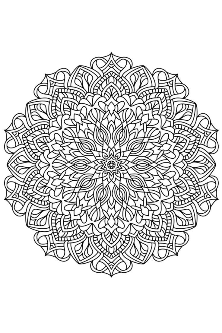 Free Printable Mandala Coloring Page EBook PDF Free Printable Mandala Coloring Page EBook PDF