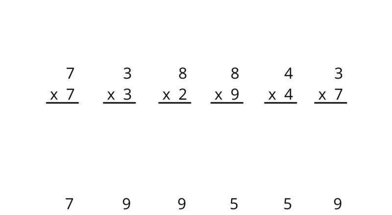 FREE PRINTABLE MULTIPLICATION WORKSHEETS WonkyWonderful