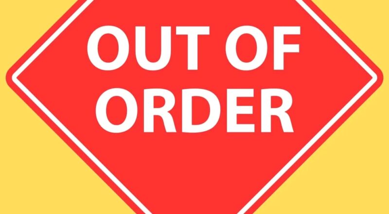 Free Printable Out Of Order Sign Templates PDF Word Restroom