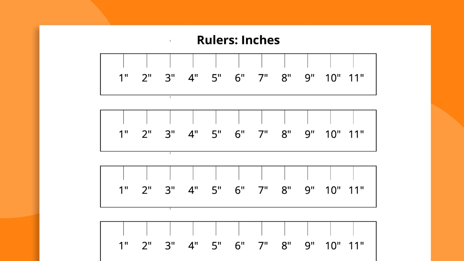 Free Printable Ruler Bundle