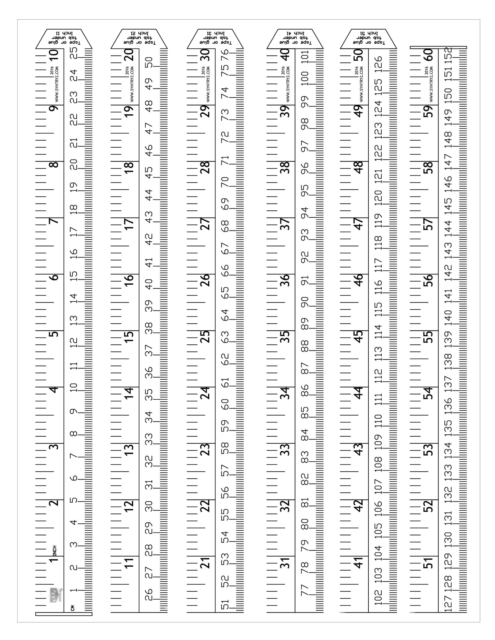 Free Printable Tape Measure Ruler On 8 5 By 11 Inch Paper SYNTRYZ Stitches Free Printable Tape Measure Ruler On 8 5 By 11 Inch Paper SYNTRYZ Stitches