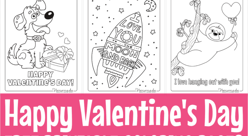 Free Printable Valentine s Day Coloring Pages