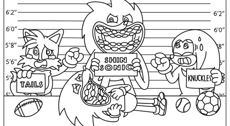 FREE Shin Sonic Coloring Pages Https t co ZvJ4YFYegM ShinSonic cartoon Coloringpagesonly coloringpages ColoringBook art sketch drawing draw illustration coloring trend Trending Twitter TwitterX
