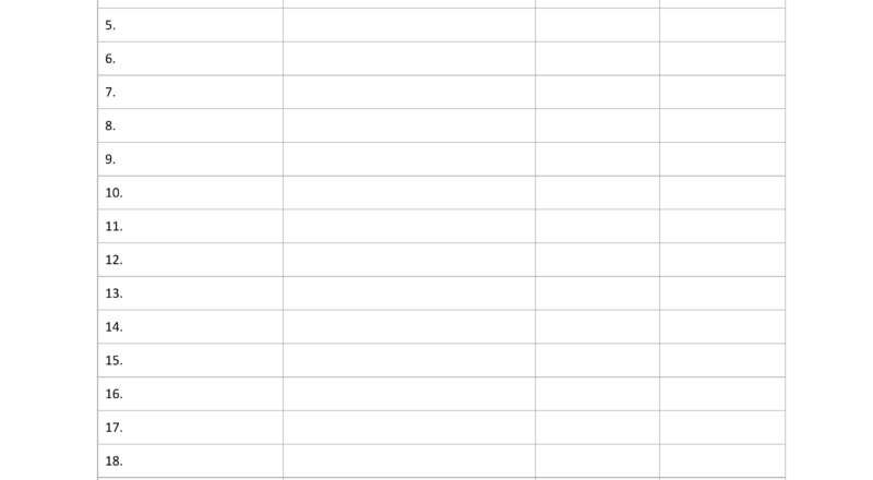 Free Sign In Sign Up Sheet Templates PDF Word EForms