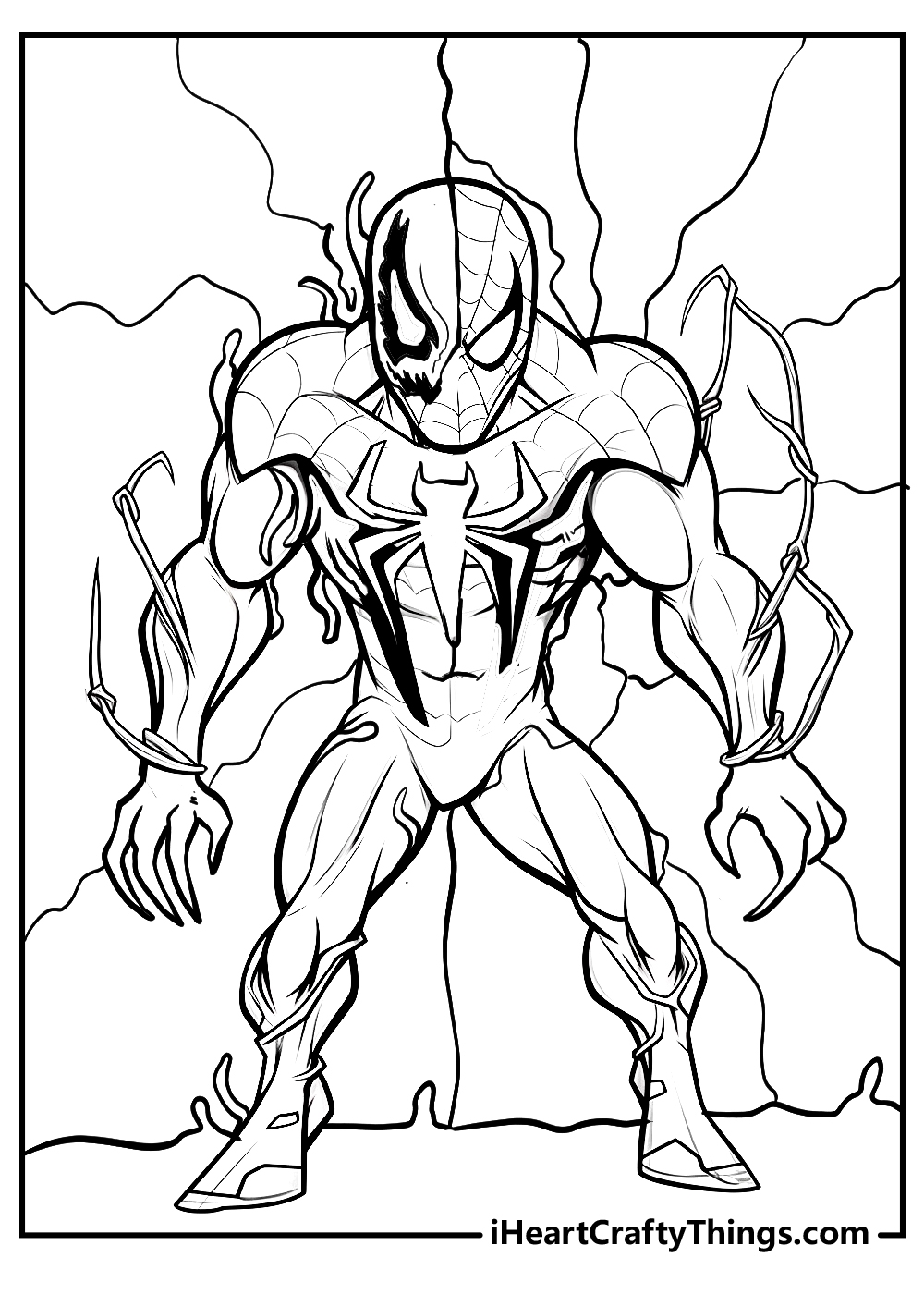Free Venom Coloring Pages 15 Easy Printable PDFs Free Venom Coloring Pages 15 Easy Printable PDFs