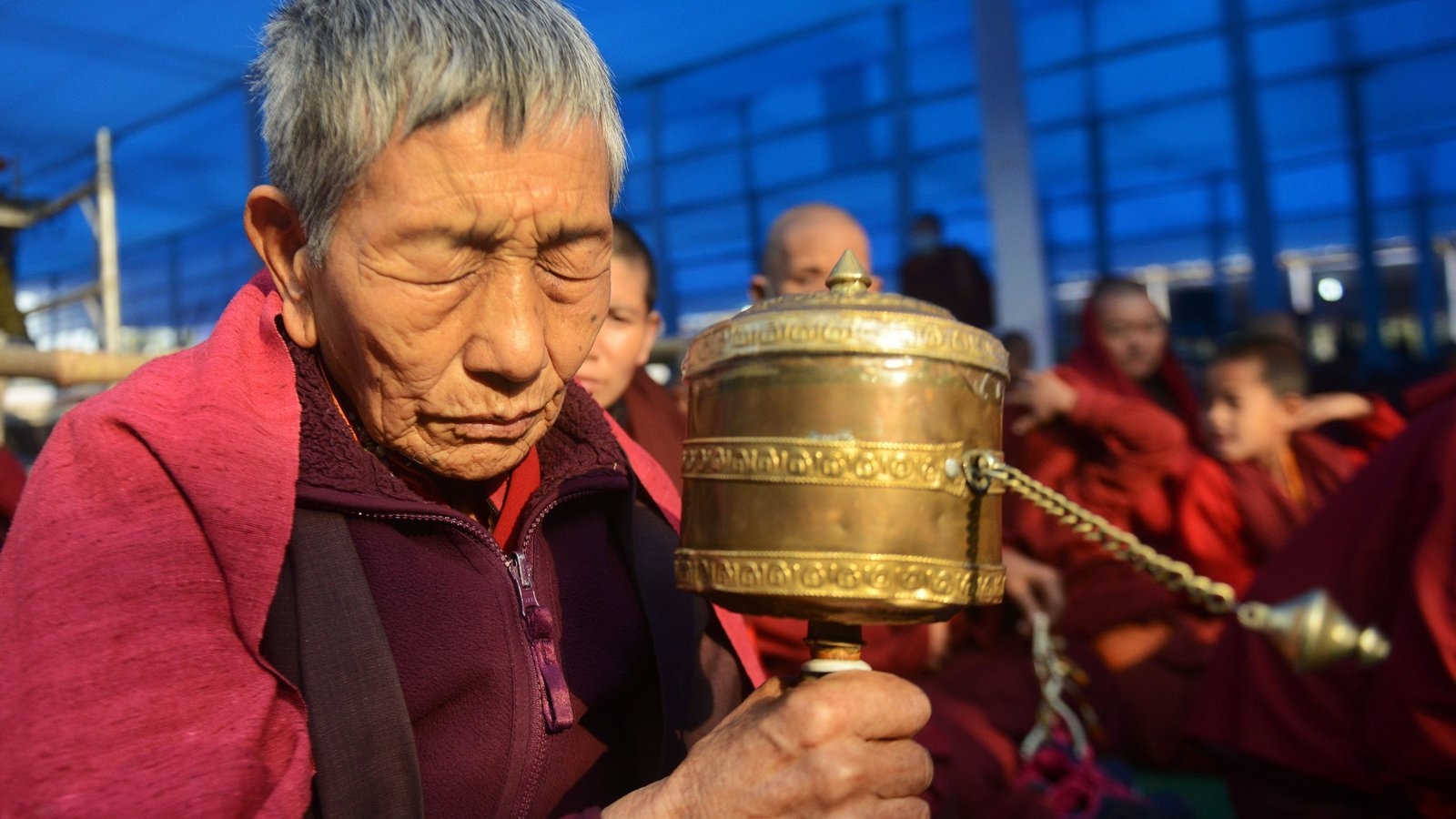 tibetan monk crossword clue