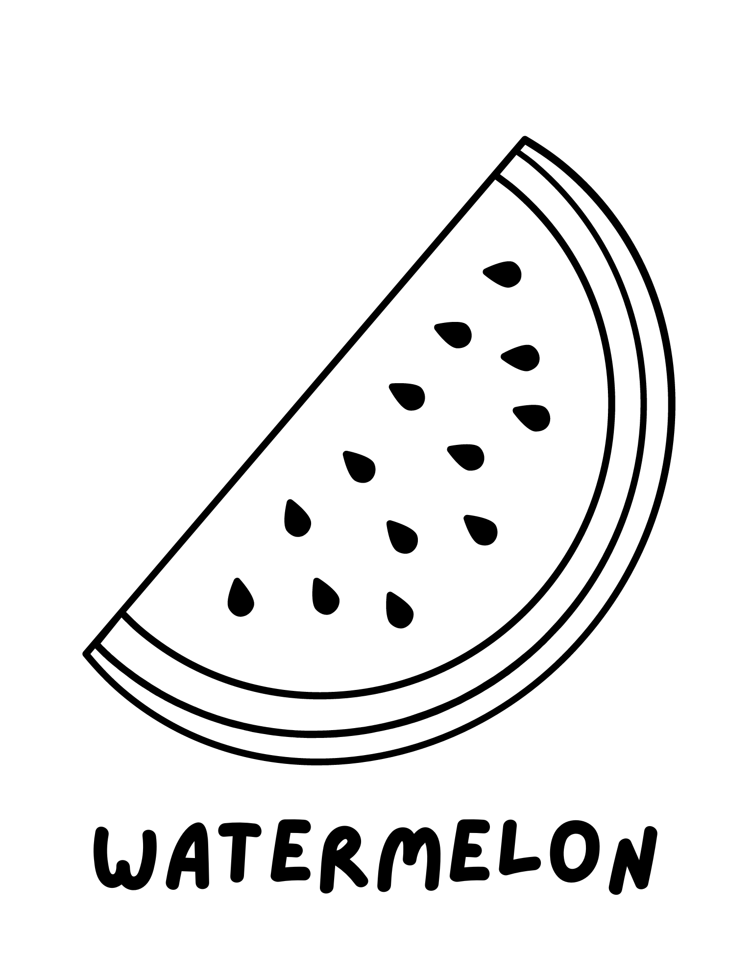 Fruits Coloring Pages For Kids Made By Teachers Fruits Coloring Pages For Kids Made By Teachers