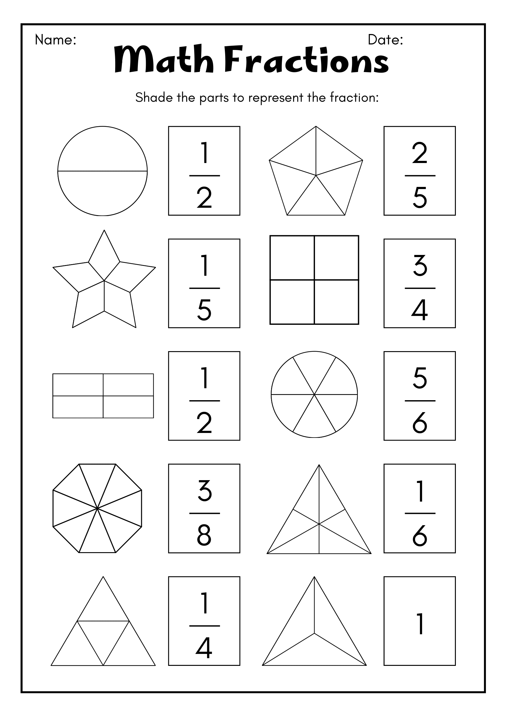 third grade worksheets
