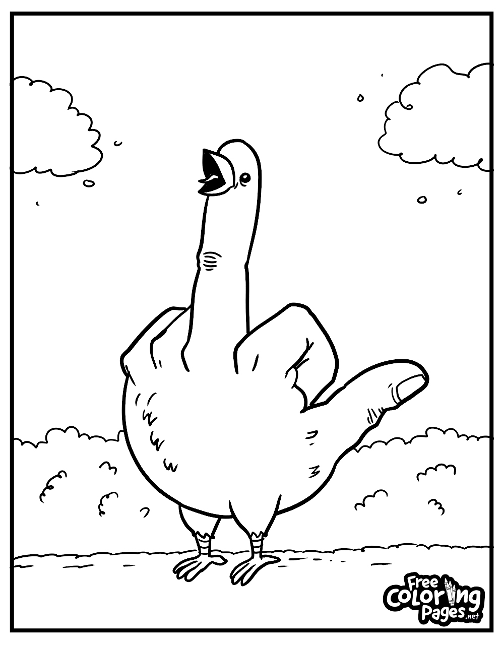 funny coloring pages