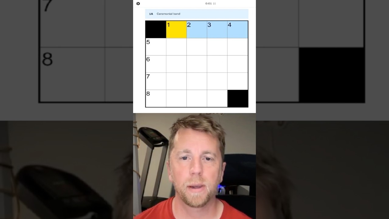 Gesturing Towards A Great Puzzle Today July 21 New York Times Mini Crossword YouTube