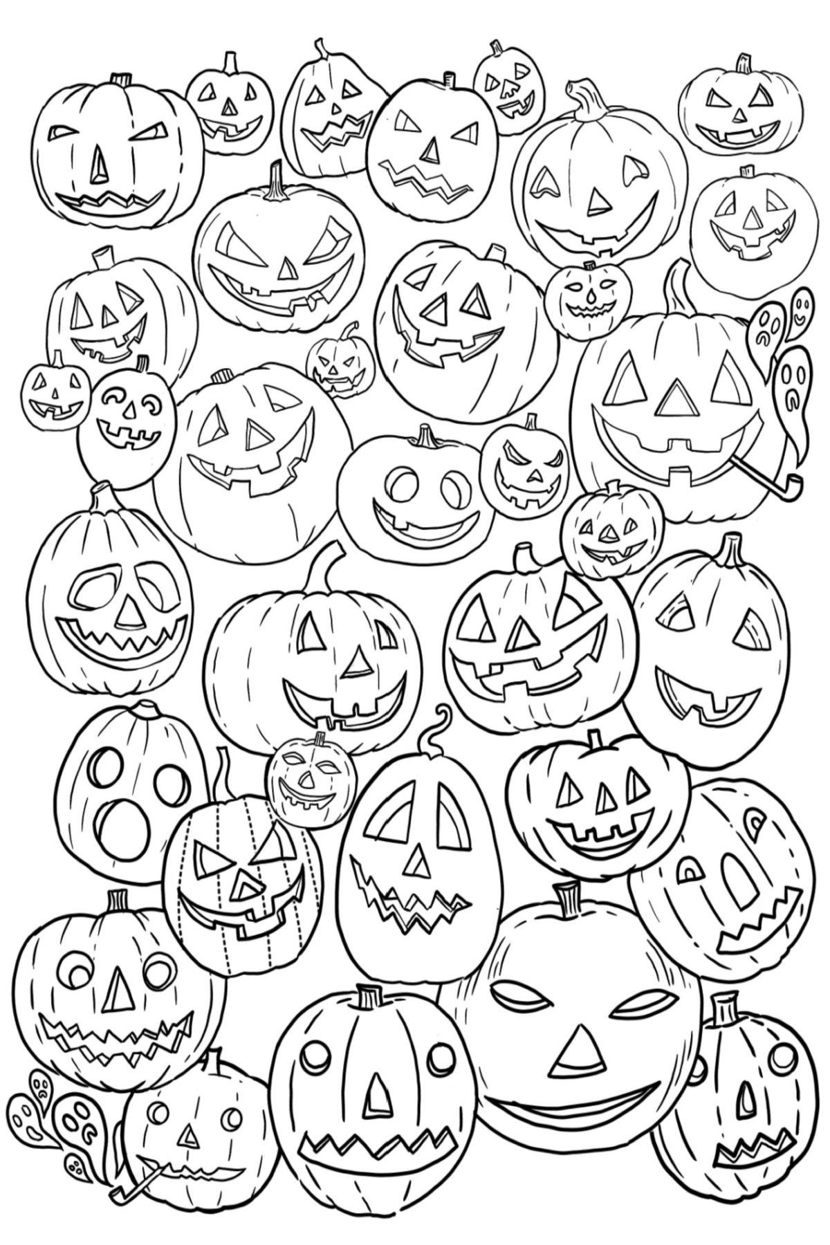 Get 13 Jack O Lantern Coloring Pages Free Halloween Printables Get 13 Jack O Lantern Coloring Pages Free Halloween Printables