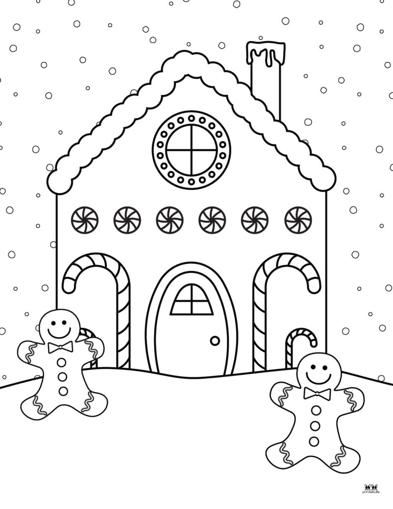 gingerbread coloring page gingerbread coloring page