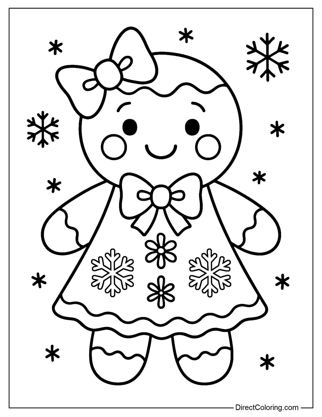 Gingerbread Man Coloring Pages Free PDF To Download And Print Gingerbread Man Coloring Pages Free PDF To Download And Print