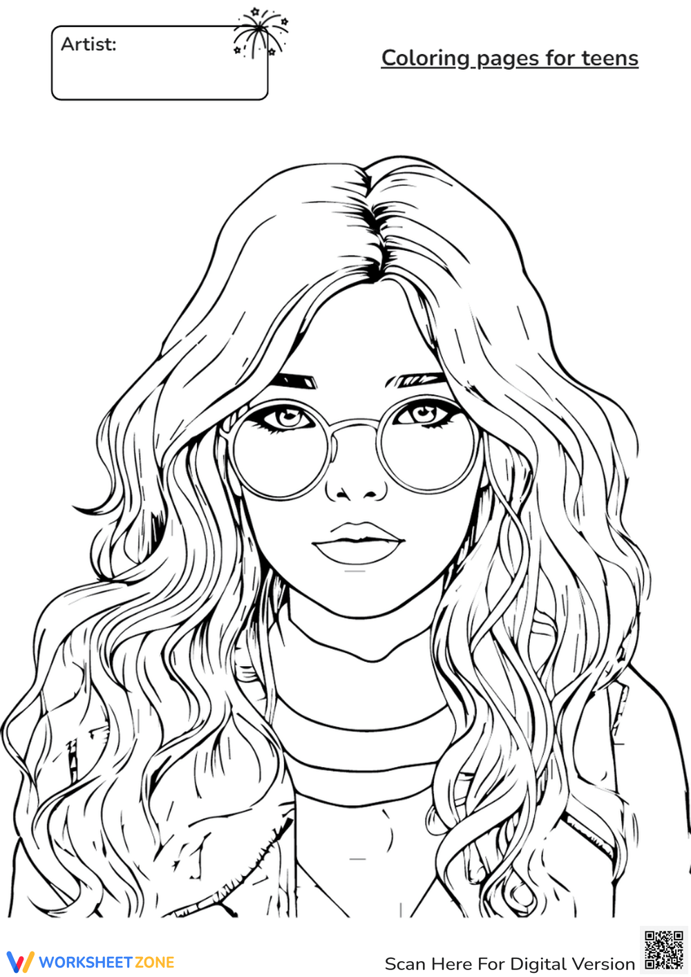 teen coloring pages teen coloring pages