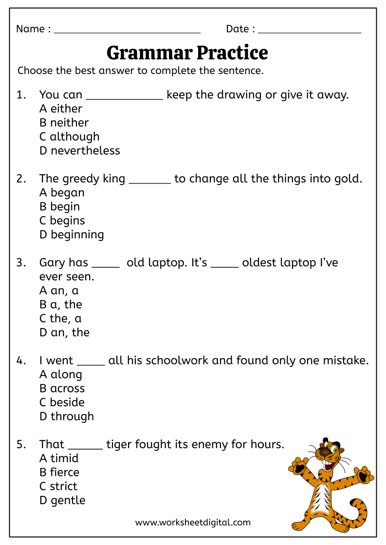 Grammar Practice Year 4 Worksheet Digital 1 Teacher Made Resources Grammar Practice Year 4 Worksheet Digital 1 Teacher Made Resources