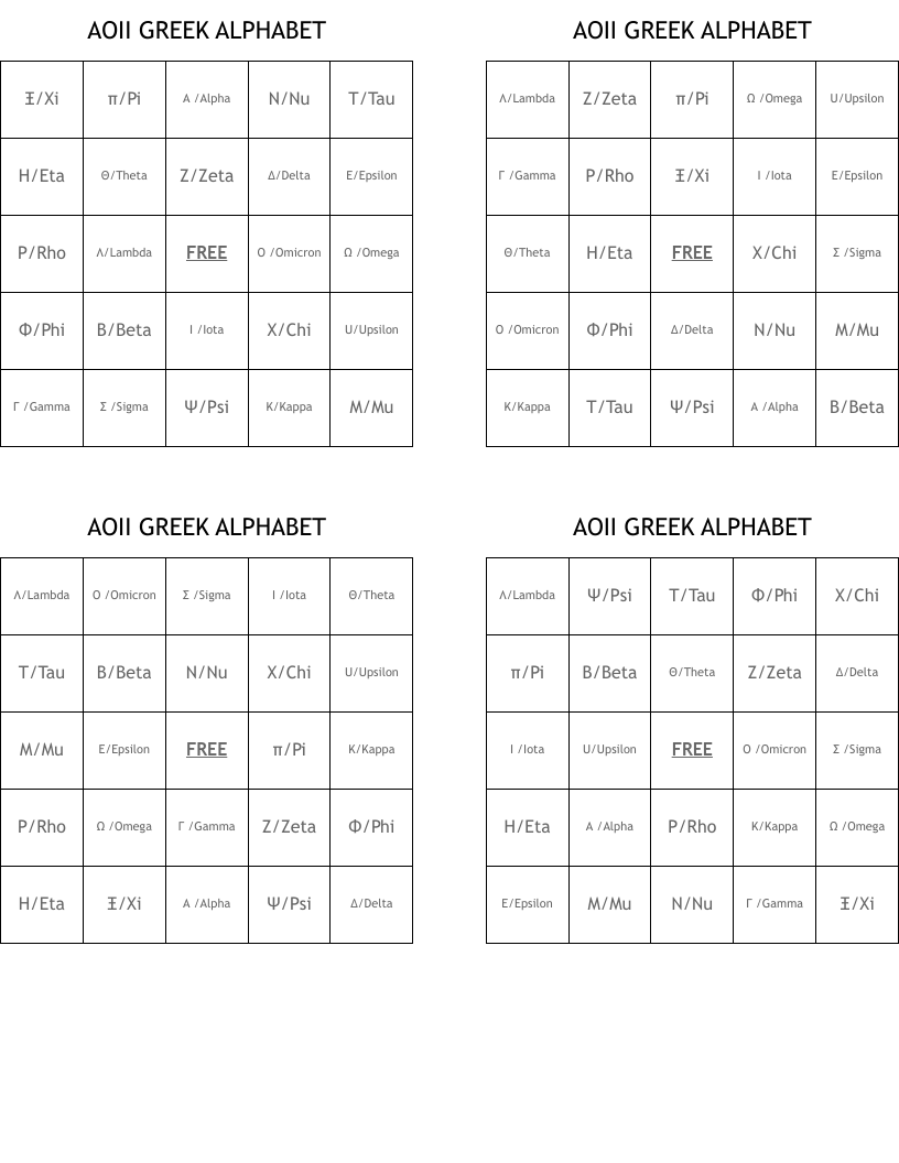 greek letters crossword puzzle clue