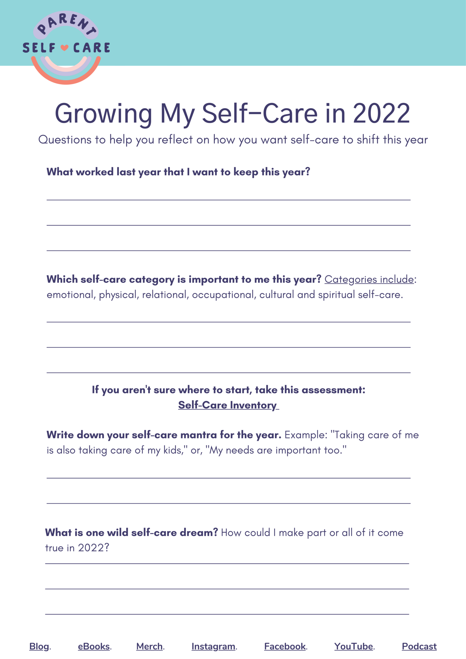 Growing Your Self Care In 2022 Get Your Free Self Care Worksheet Parent Self Care Growing Your Self Care In 2022 Get Your Free Self Care Worksheet Parent Self Care