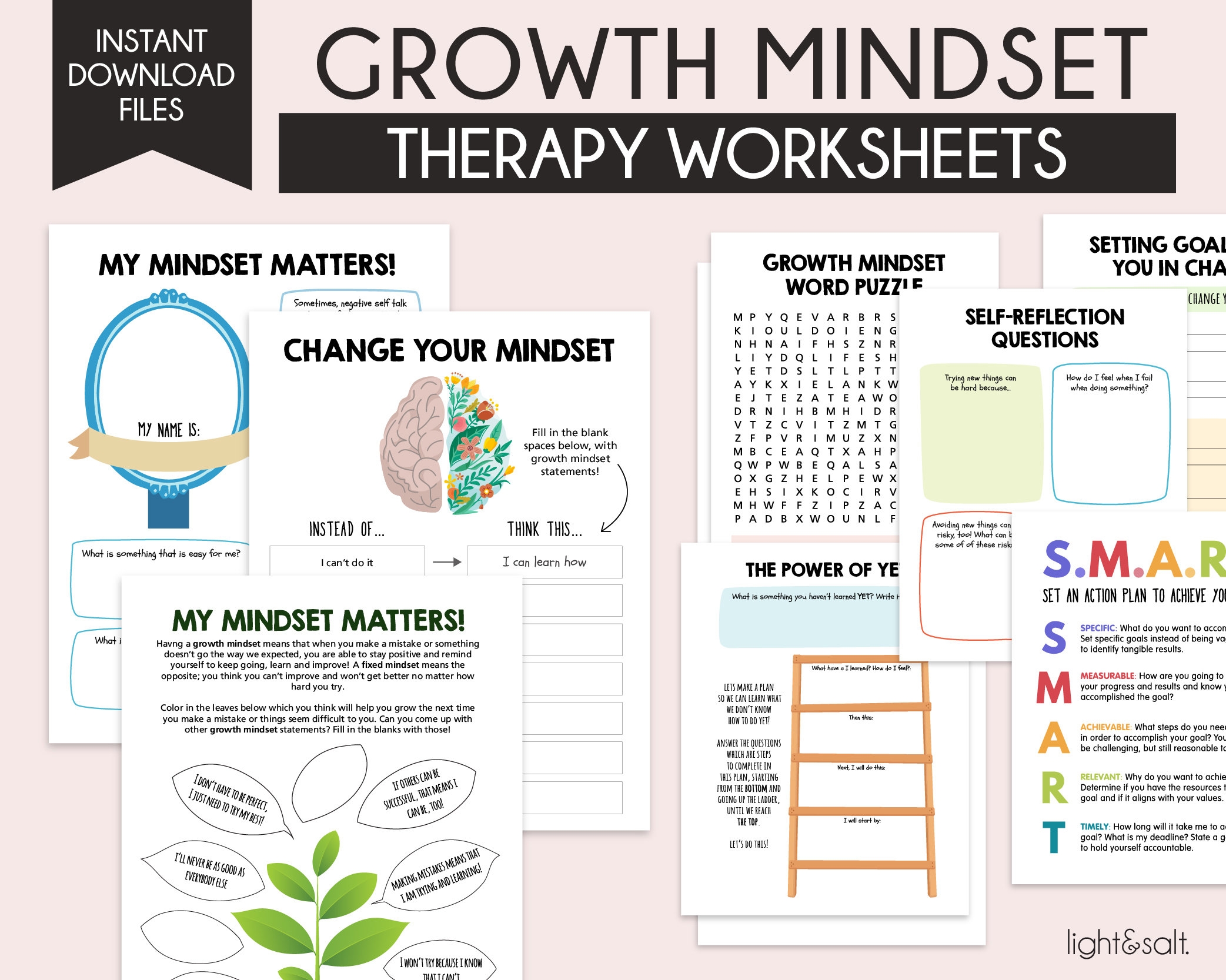 growth mindset worksheets growth mindset worksheets