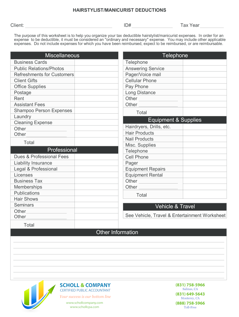self employed tax deductions worksheet self employed tax deductions worksheet