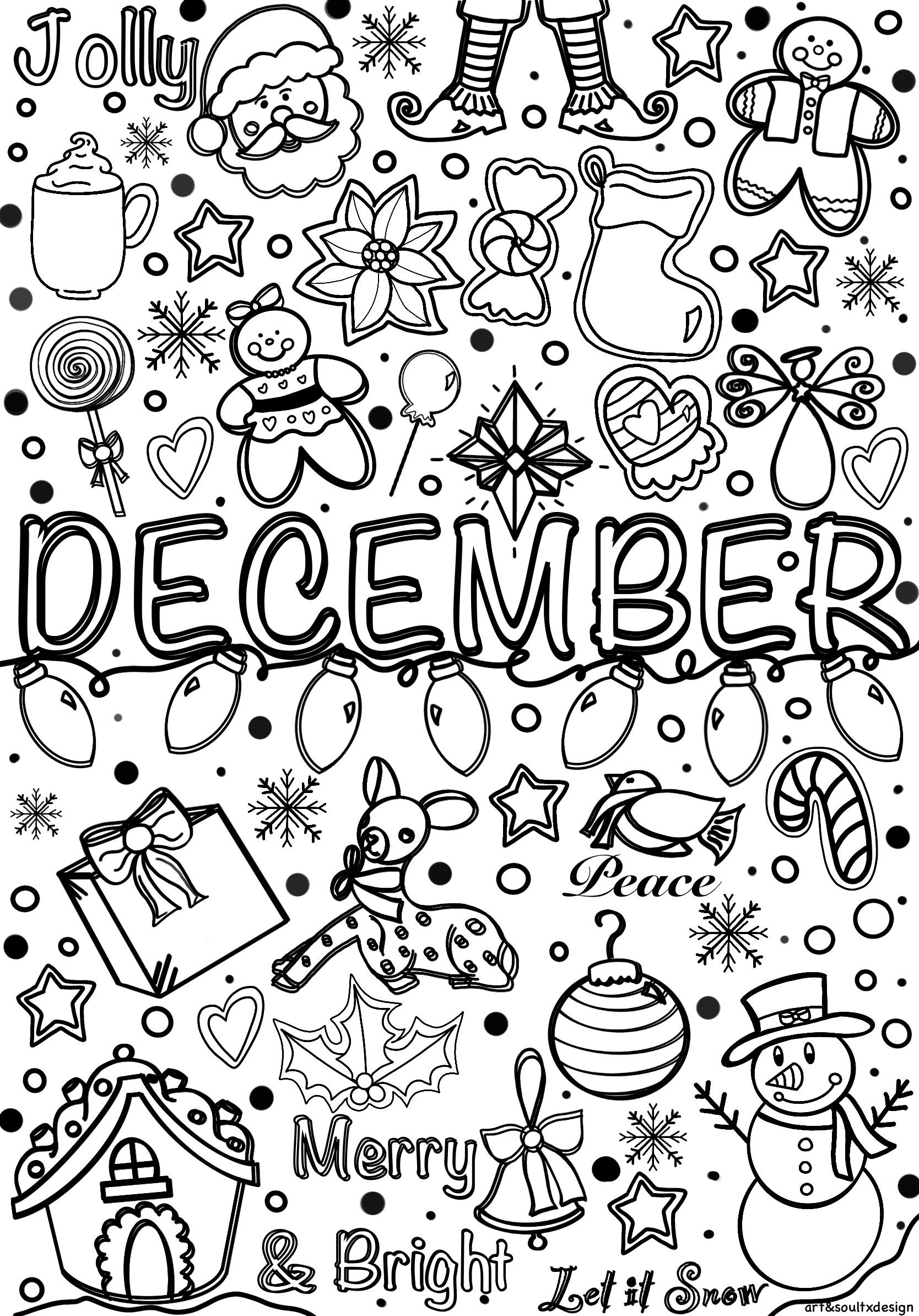 Hand drawn Winter Coloring Pages December January February Seasonal Winter Valentines Christmas Etsy Hand drawn Winter Coloring Pages December January February Seasonal Winter Valentines Christmas Etsy
