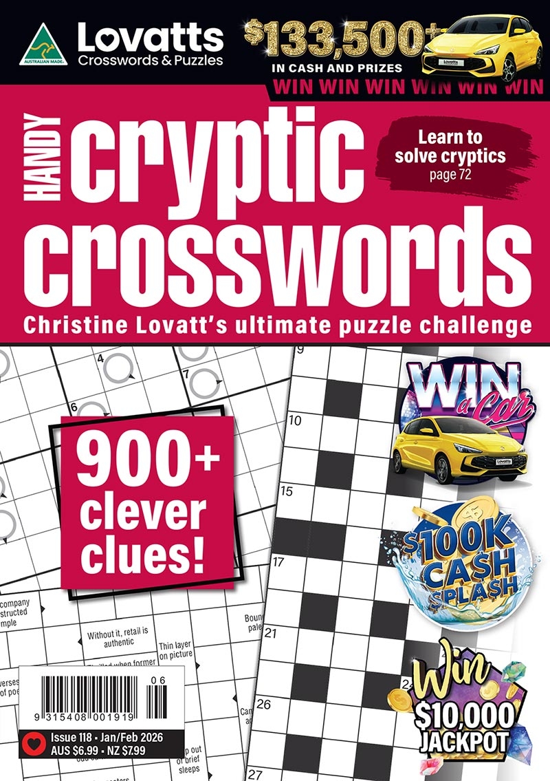 Handy Cryptic Crosswords Magazine Lovatts Crosswords Puzzles Handy Cryptic Crosswords Magazine Lovatts Crosswords Puzzles