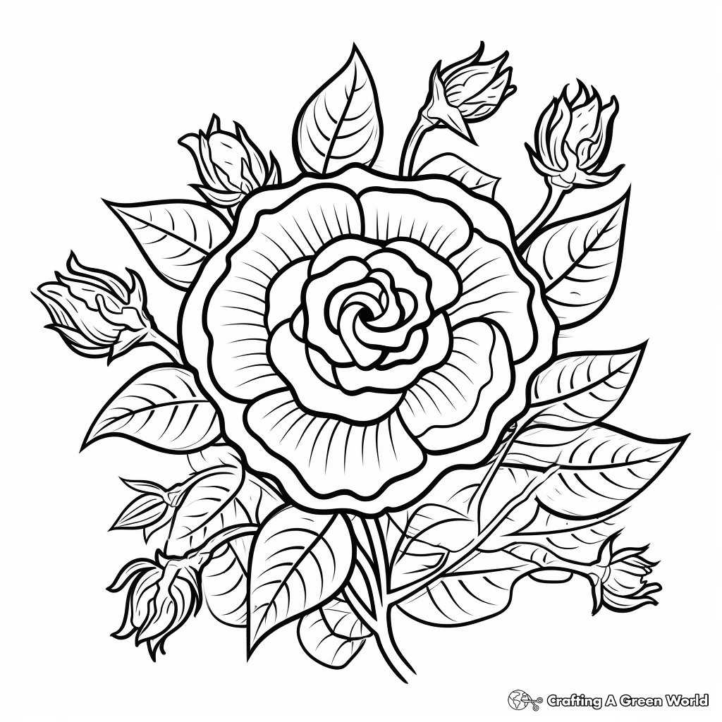 coloring pages printable flowers coloring pages printable flowers