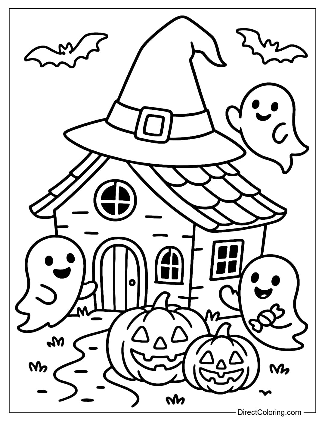house coloring page house coloring page