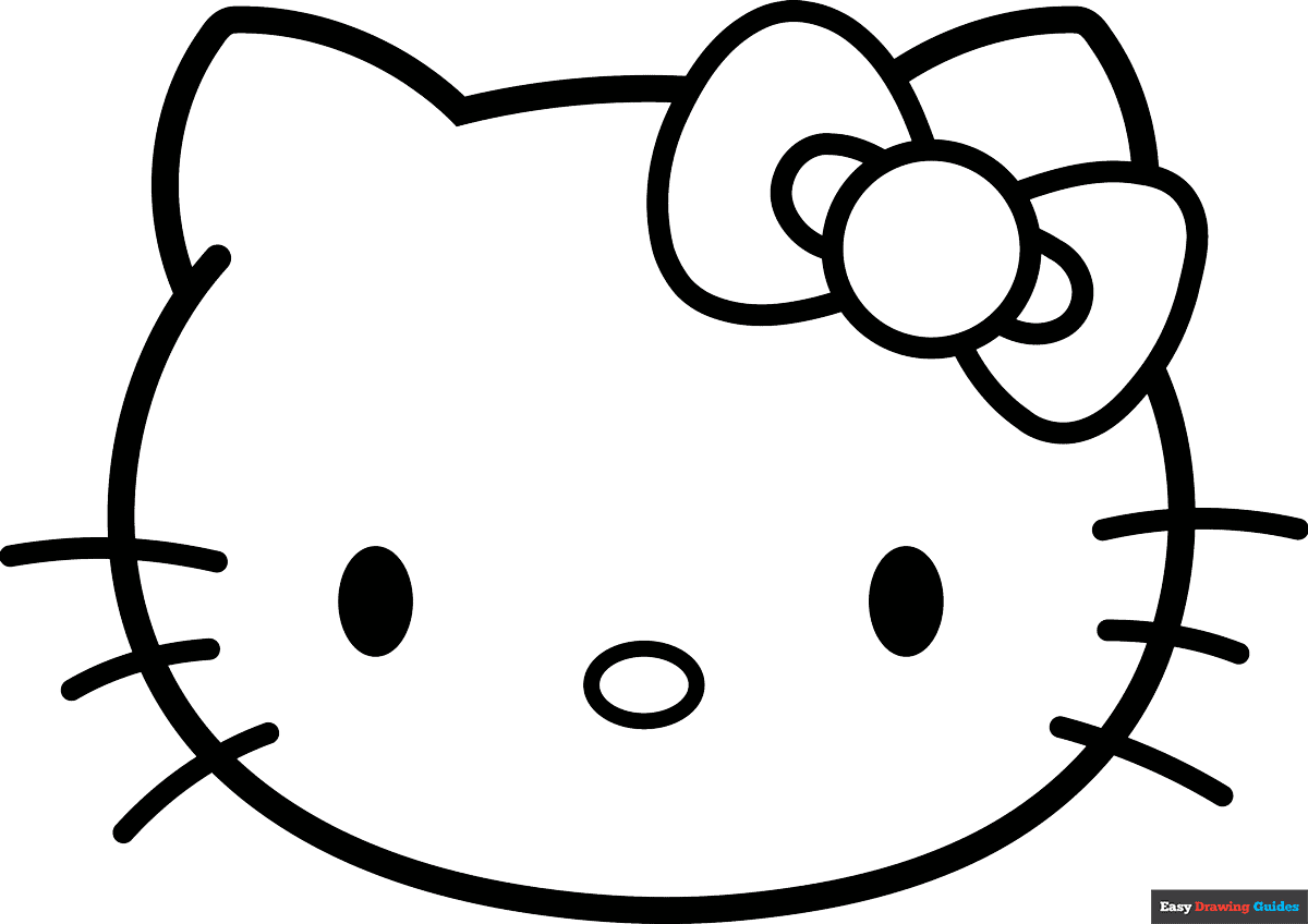 hello kitty printable coloring book
