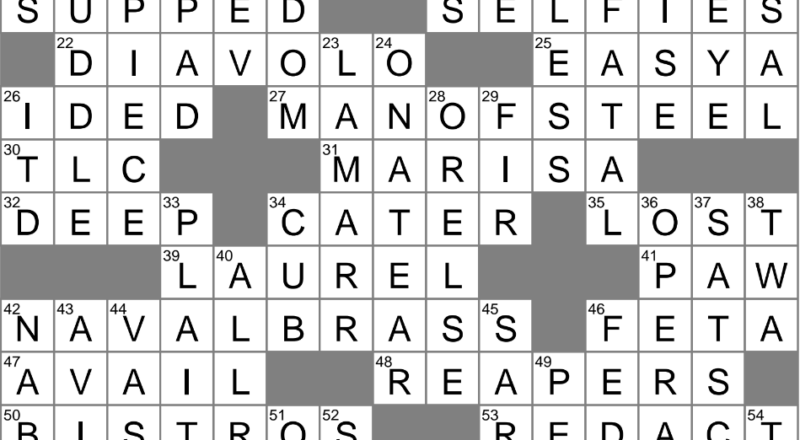 Hesitant Sound Crossword Clue Archives LAXCrossword
