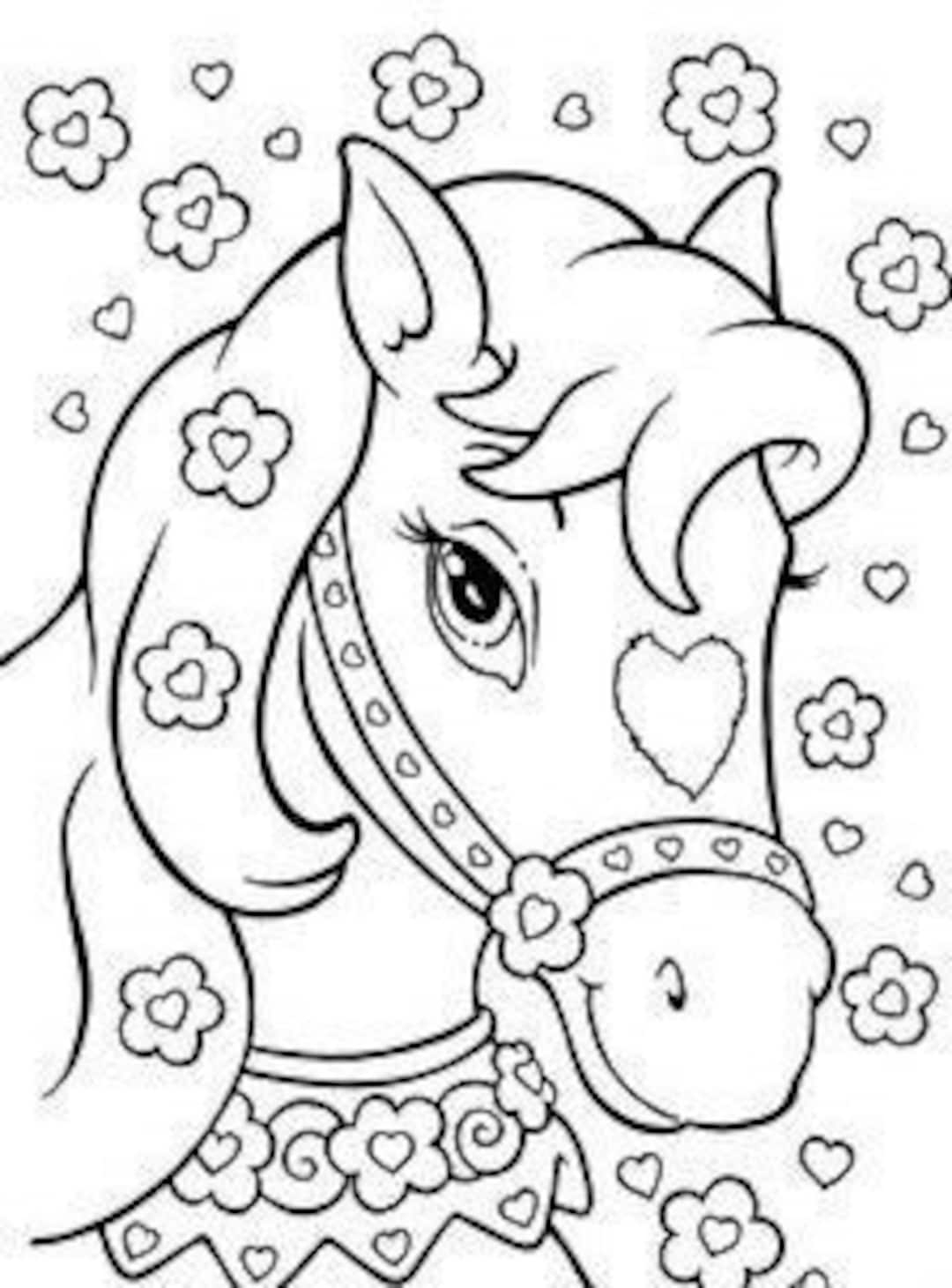 coloring pages of horses coloring pages of horses