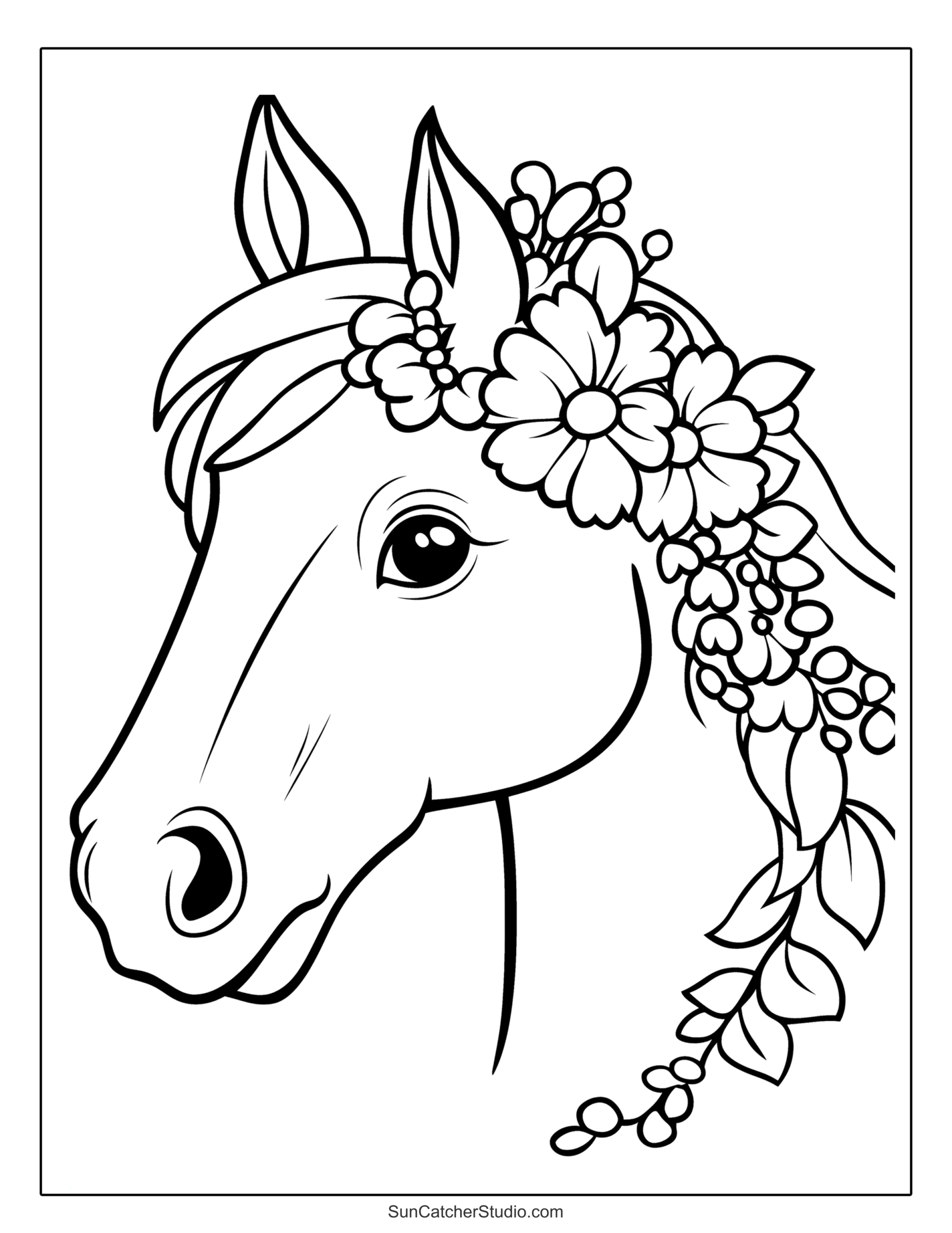 Horse Coloring Pages And Coloring Sheets Free Printables Lettering SVG Files Tools Apps Horse Coloring Pages And Coloring Sheets Free Printables Lettering SVG Files Tools Apps