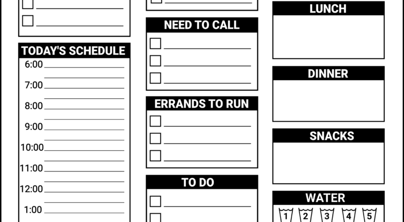 How To Get More Done With Time Management Worksheets