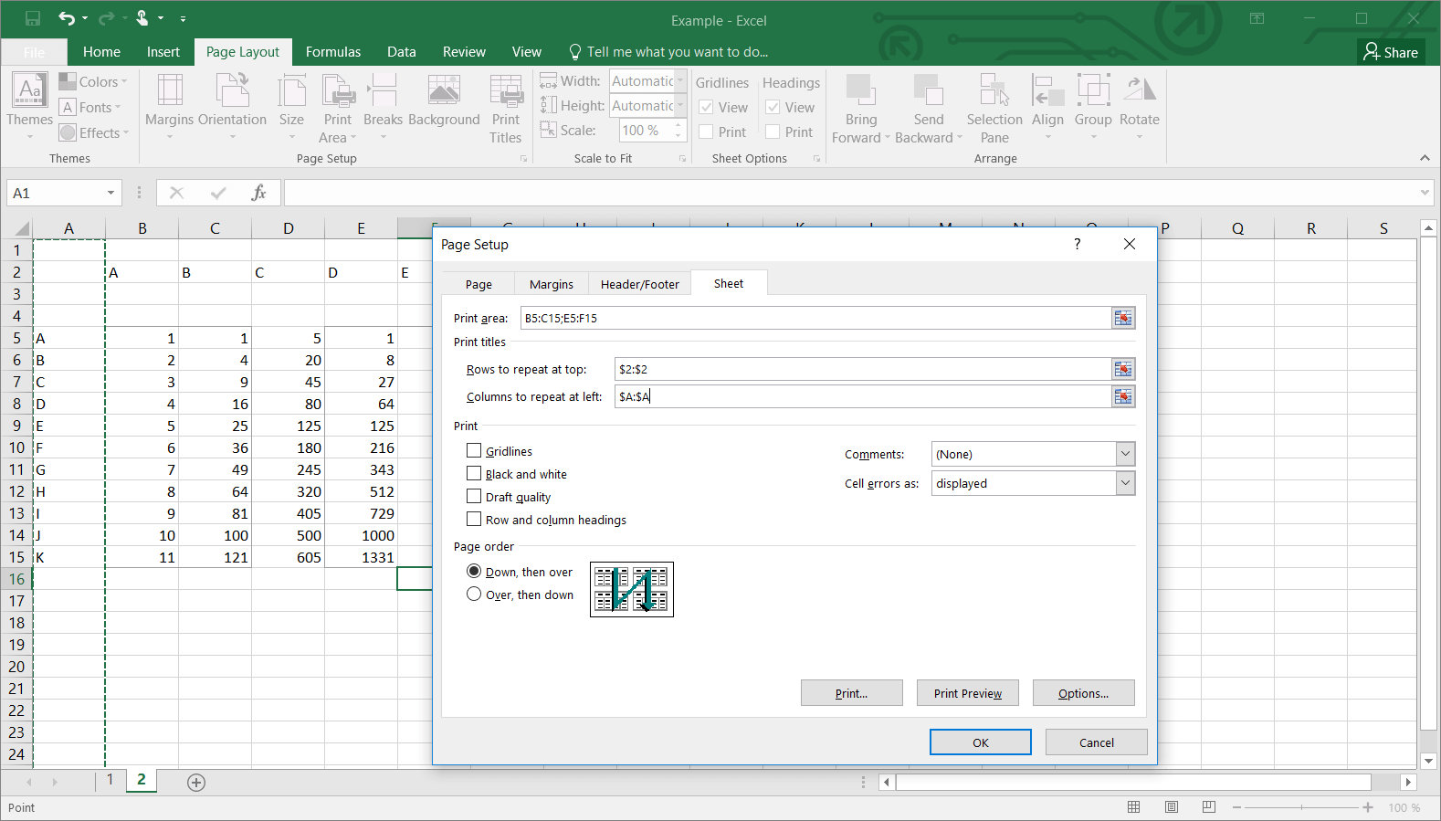 How To Set The Print Area In Excel IONOS UK How To Set The Print Area In Excel IONOS UK