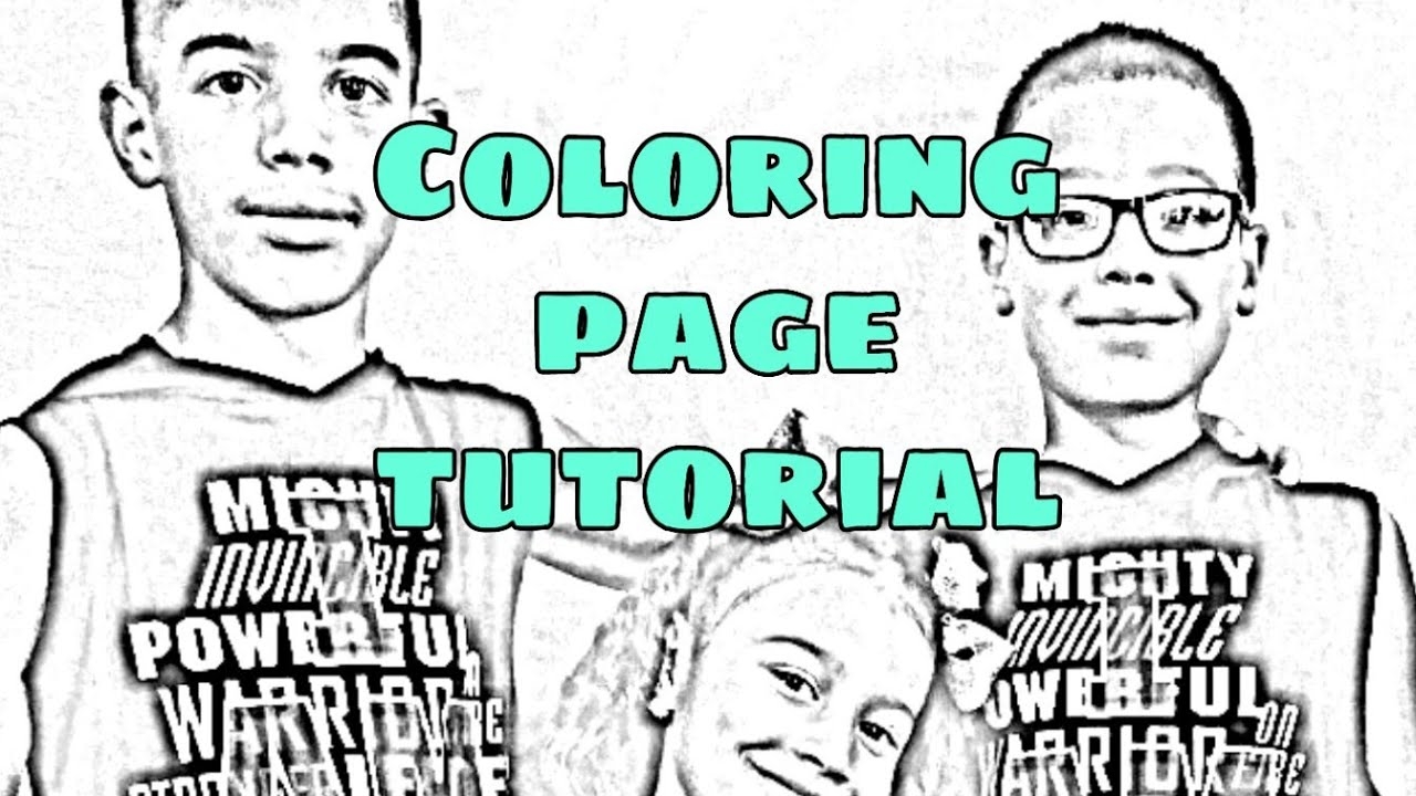 How To Turn Picture Into A Coloring Page Tutorial Using Picsart YouTube How To Turn Picture Into A Coloring Page Tutorial Using Picsart YouTube