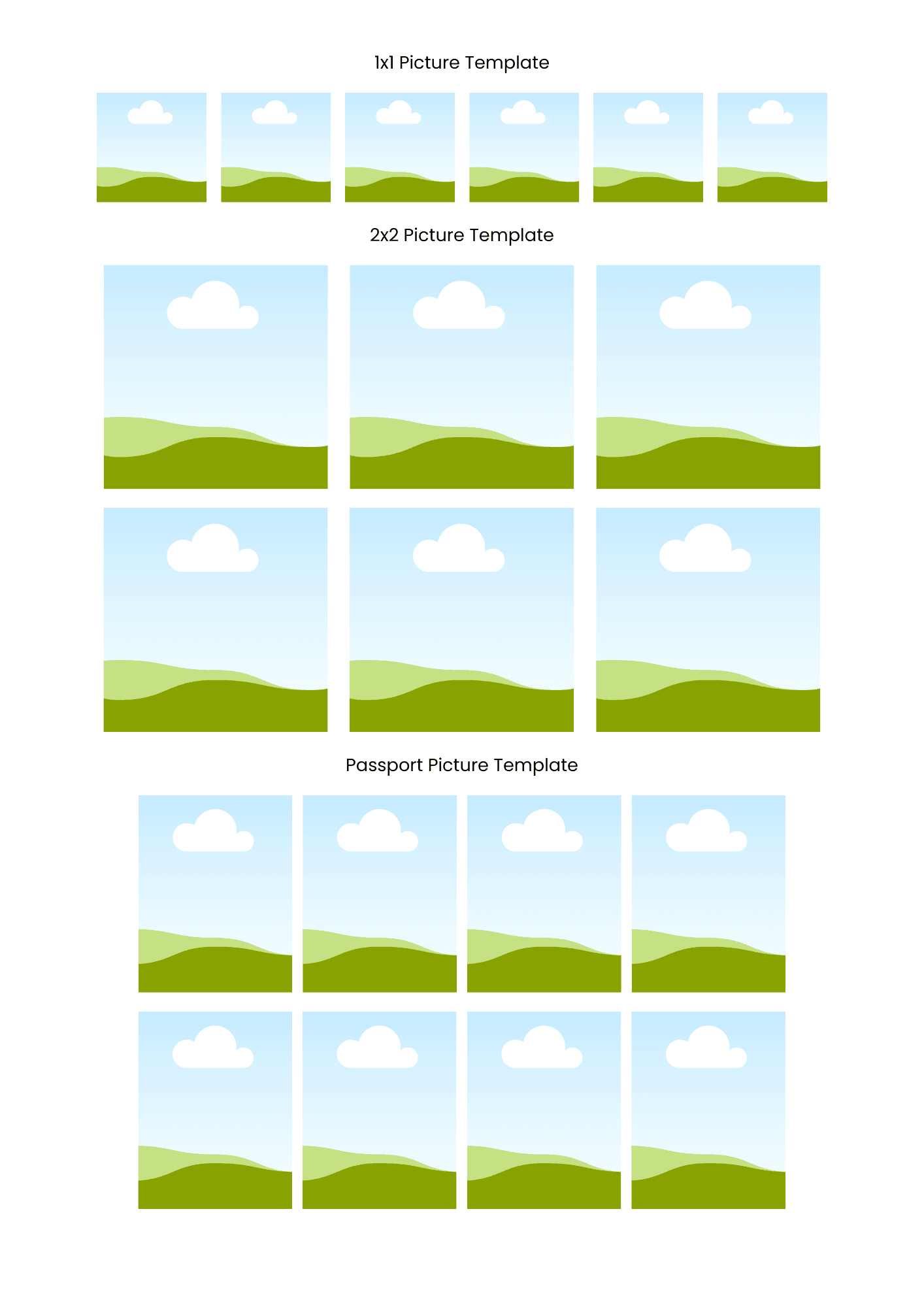 ID Picture Printable Template A4 By Issadigitaals Raket PH ID Picture Printable Template A4 By Issadigitaals Raket PH