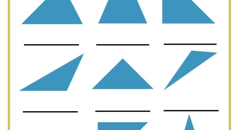 Identify And Classify Triangles Worksheets K12 Math Worksheets