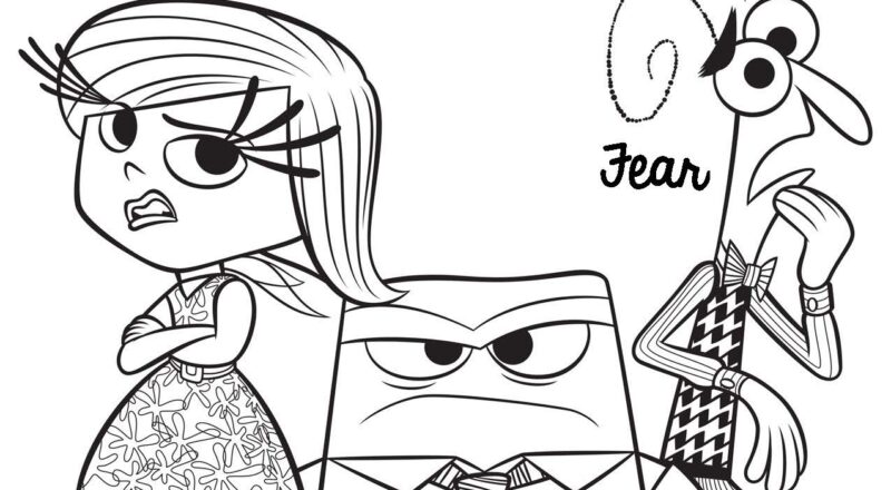 Inside Out 2 Coloring Pages And Printables