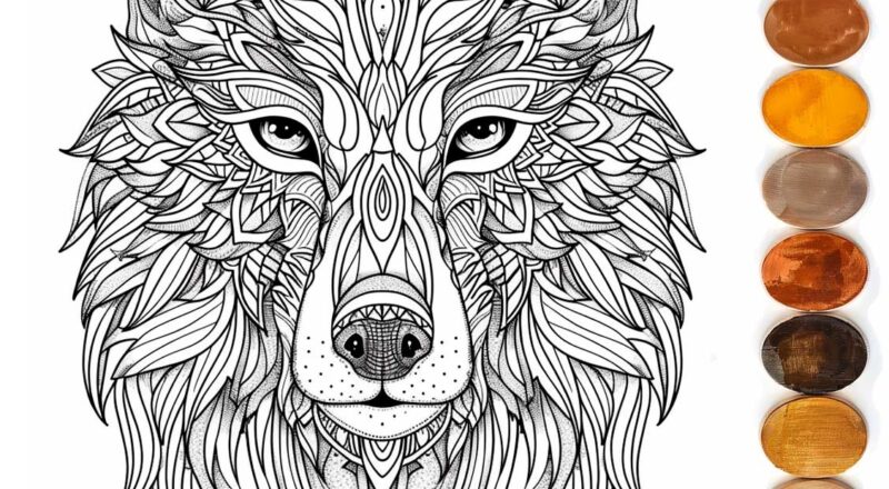 Intricate Animals Adult Coloring Pages To Print Robin Colors