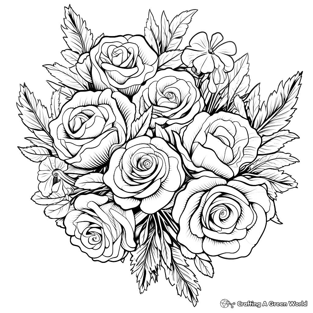 Intricate Floral Coloring Pages Free Printable Intricate Floral Coloring Pages Free Printable