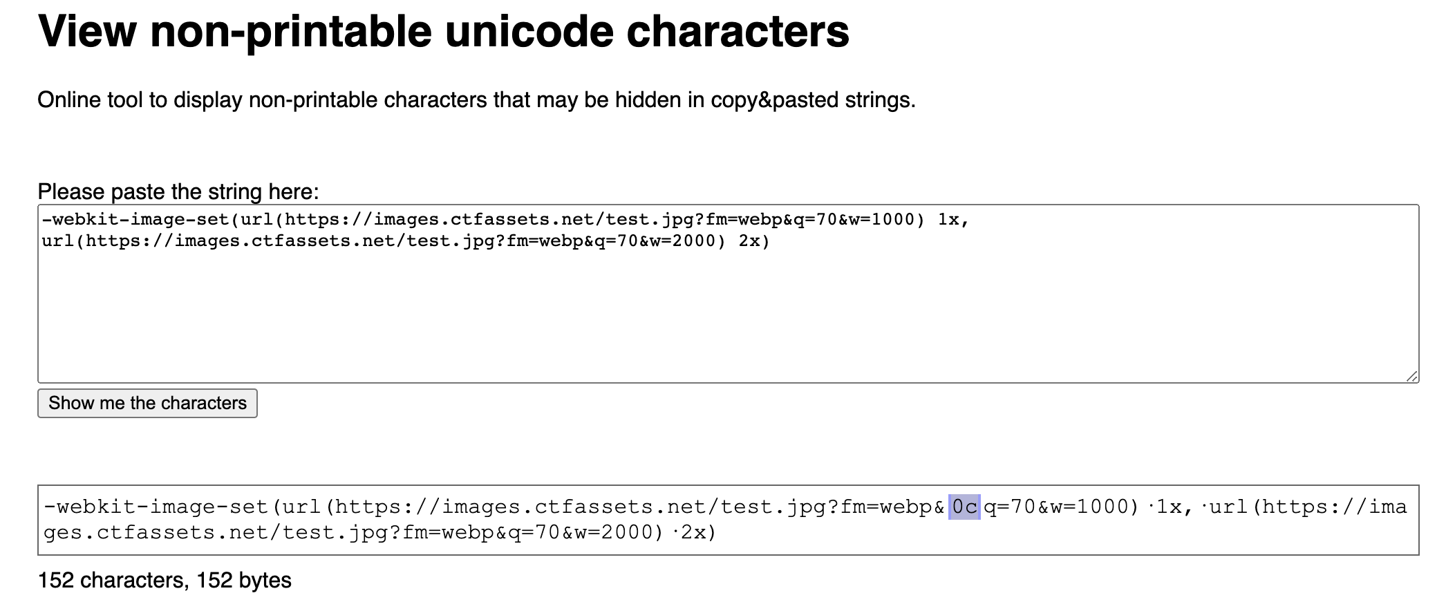 Invisible Unicode Character FORM FEED FF U 000C Is Always Injected Into Image set CSS Rule Issue 2943 Emotion js emotion Invisible Unicode Character FORM FEED FF U 000C Is Always Injected Into Image set CSS Rule Issue 2943 Emotion js emotion