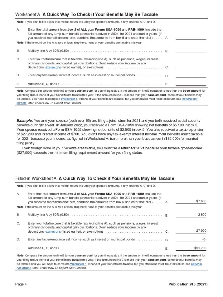 social security taxable income worksheet social security taxable income worksheet