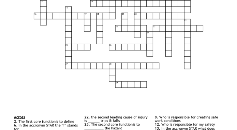 ISMS Crossword WordMint