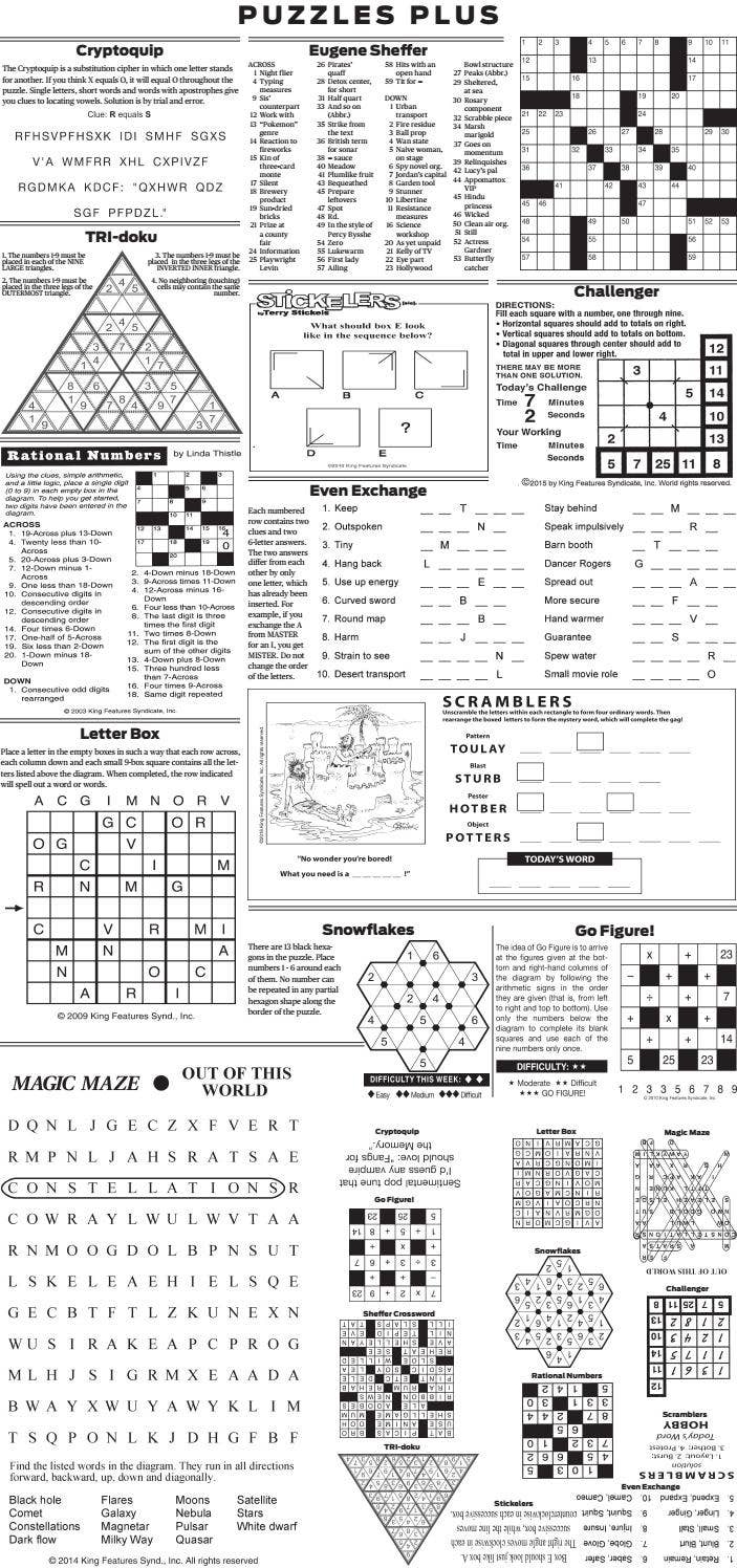 crossword sheffer answers