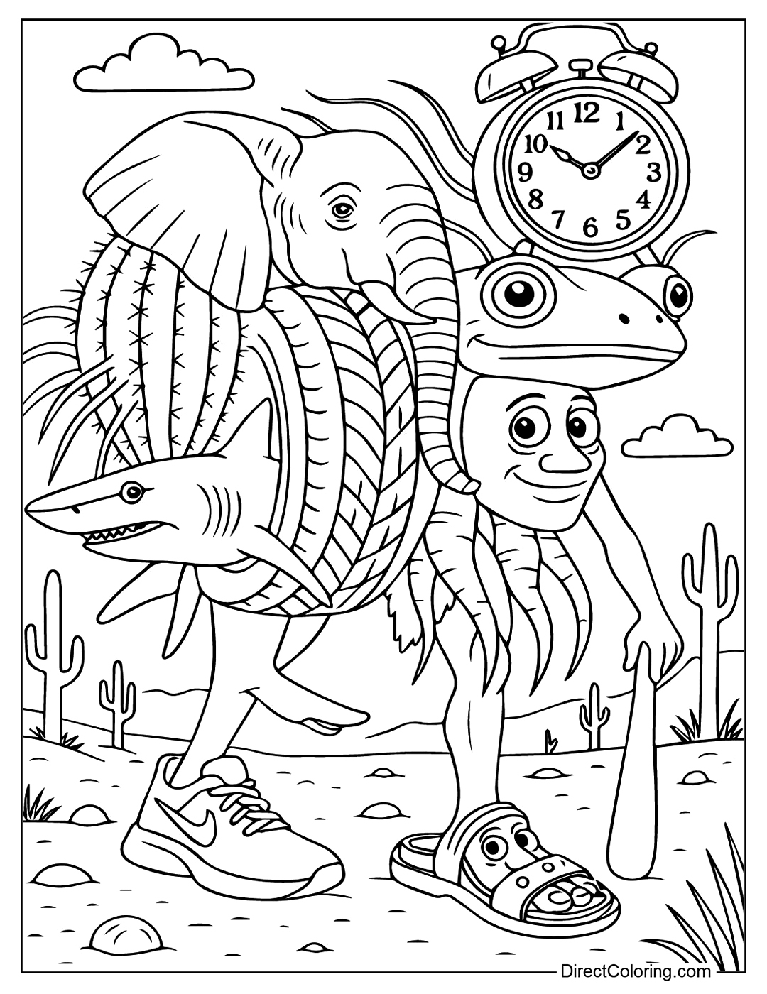 Italian Brainrot Coloring Pages Free PDF To Download And Print Italian Brainrot Coloring Pages Free PDF To Download And Print